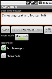 Free Away Message Free APK