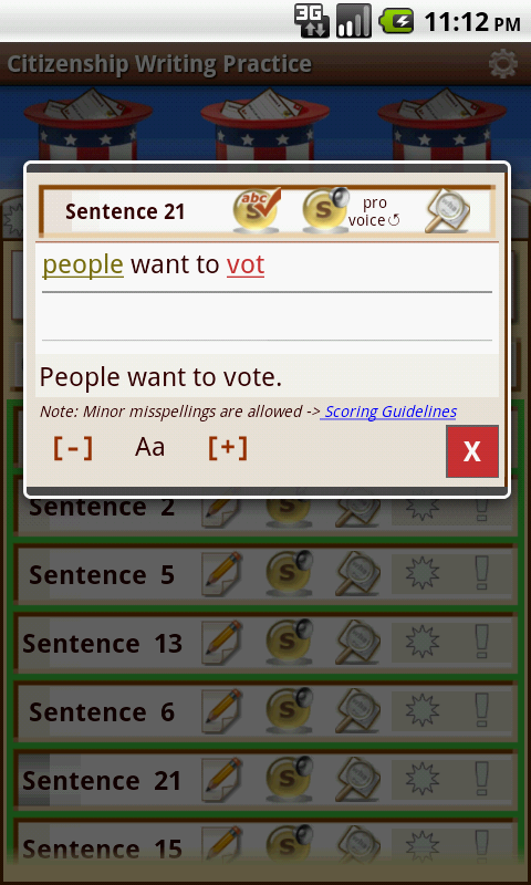 Citizenship Writing Practice - Android Apps on Google Play