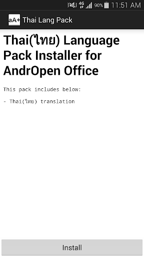 Thai Language Pack