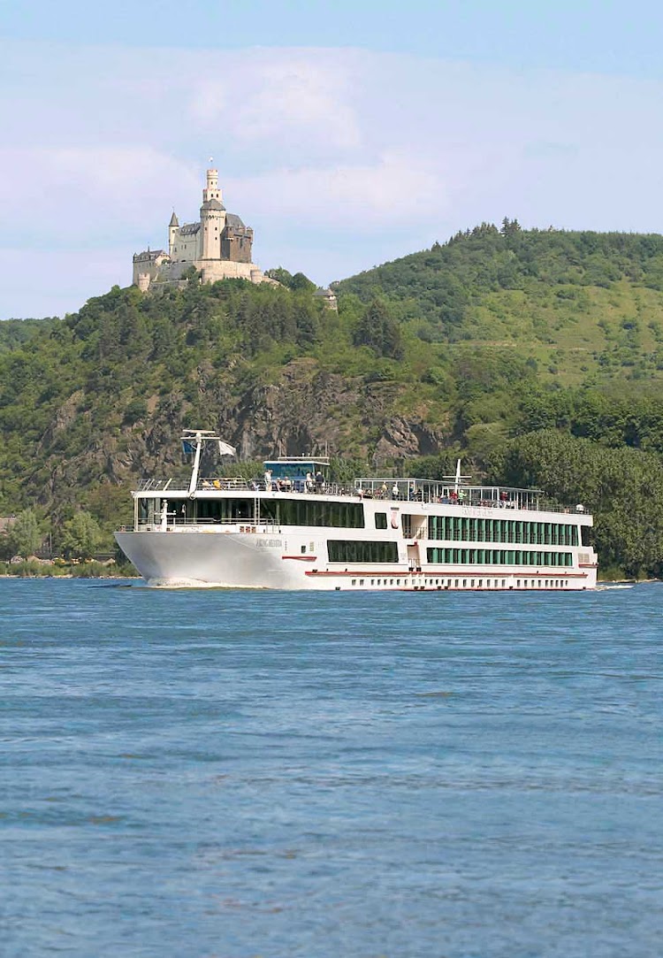 Discover Marksburg Castle, built in the early 12th century, during a European river cruise aboard Viking Einar.