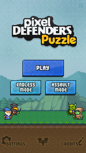Pixel Defenders Puzzle