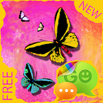 Theme Butterfly for GO SMS Apk