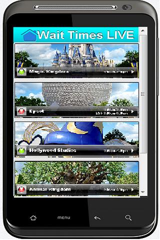 Florida Theme Parks Screen 3