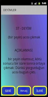 DEYİMLER ve ANLAMLARI Screenshots 3