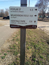 Mississippi River Regional Trail Marker