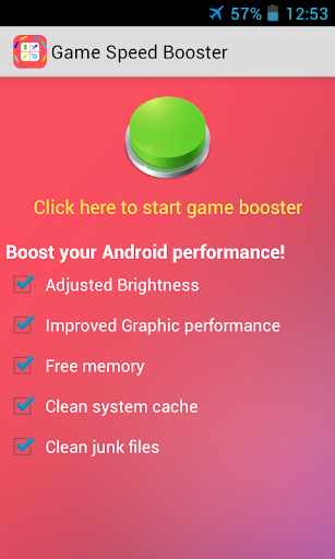 Game Speed Booster