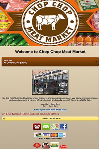 Chop Chop Meat Market