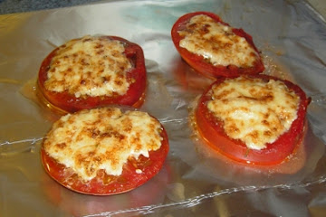 Quick Broiled Tomato Slices