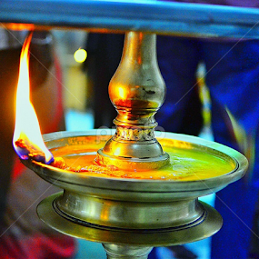 May the Festival of Light be the harbinger of joy and prosperity!Another contribution to my Hindu friends.. This macro shot of a brass oil lamp was shot on my Nikon in Chennai about 2 months ago .. by Abdul Salim - Novices Only Objects & Still Life