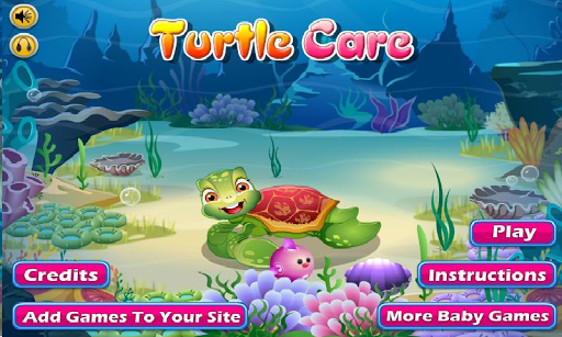 Baby Hazel Take Care of Turtle