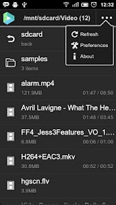 VPlayer Codec ARMv6VFP screenshot 1