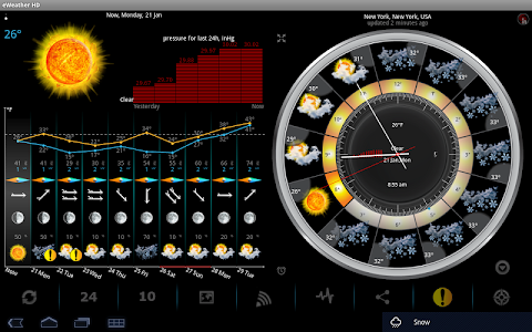 Screenshot eWeather HD•NOAA Radar•Alerts v5.4.9