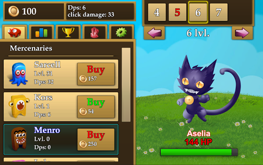 Fantasy clicker