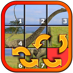 Kids Dinosaur Rex Slide Puzzle Hacks and cheats