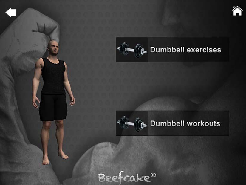 Beefcake3D Kettlebell Dumbbell Screen 2
