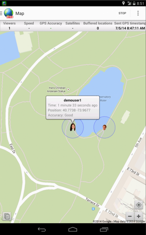 Real-Time GPS Tracker 2 - Android Apps on Google Play
