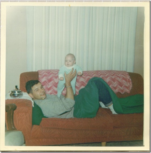 Sandy and Uncle Doyle Tuckerman Feb 19 1966 2