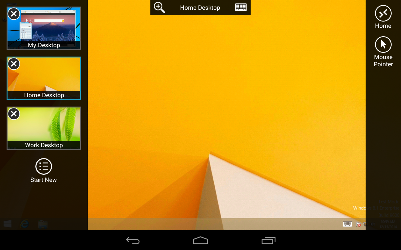    Microsoft Remote Desktop Beta- screenshot  