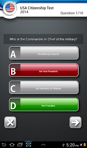 【免費教育App】USA Citizenship Test 2015-APP點子