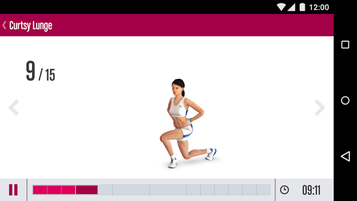 Runtastic Butt Trainer ヒップ筋トレ