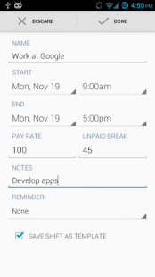 Shift Tracker Screenshots 6