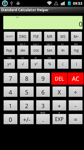 Standard Calculator Helper