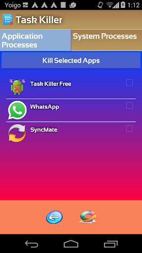 Task Killer App