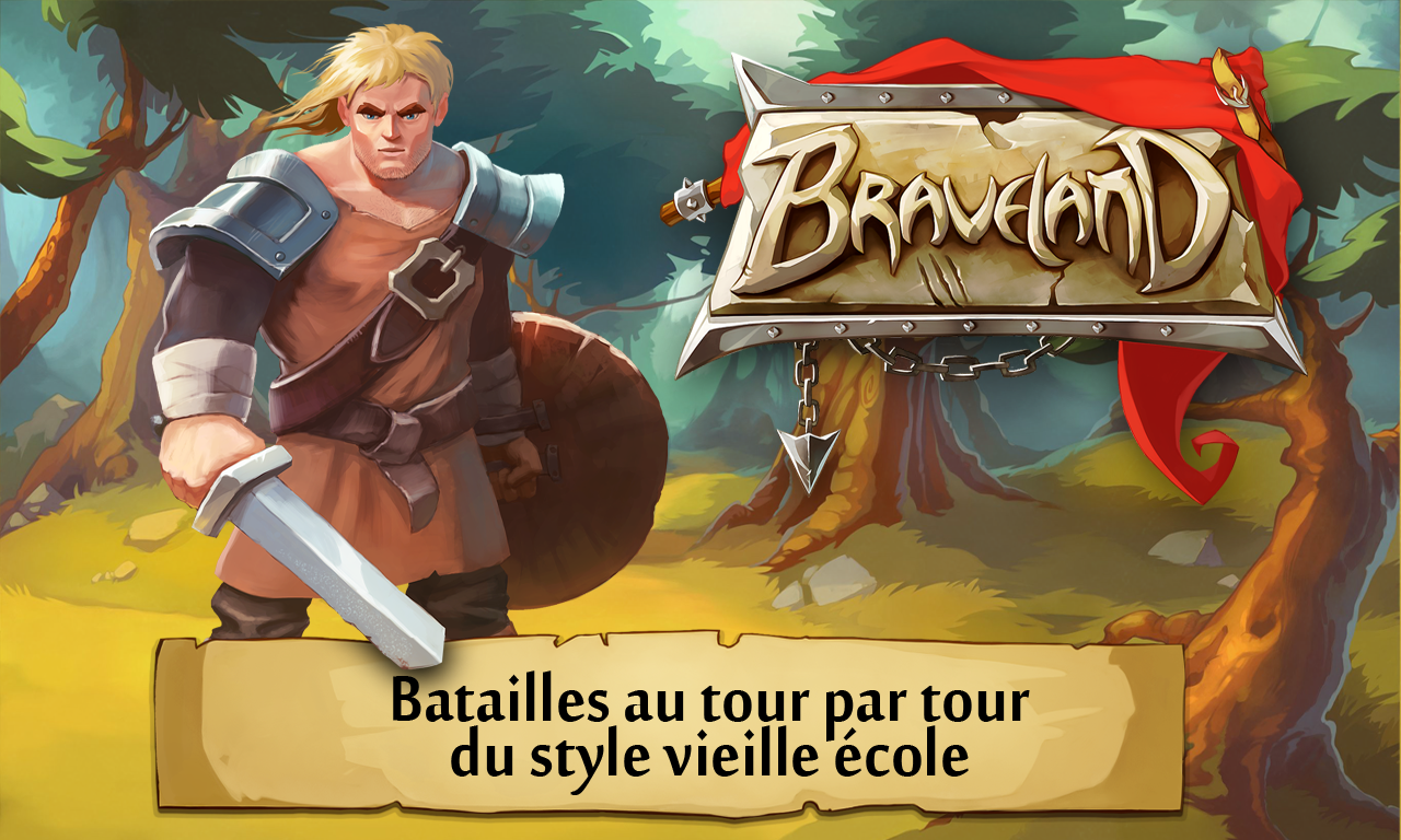 Android application Braveland screenshort