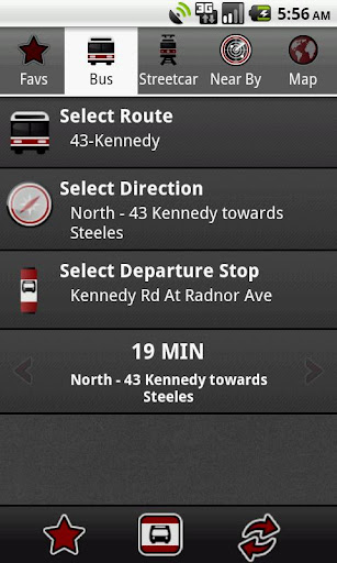 Toronto Transit Tracker