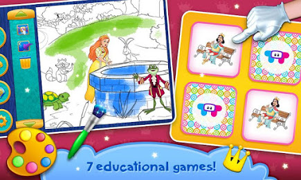 Princess & Frog book for kids poster 12