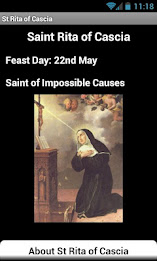 Saint Rita of Cascia poster 1