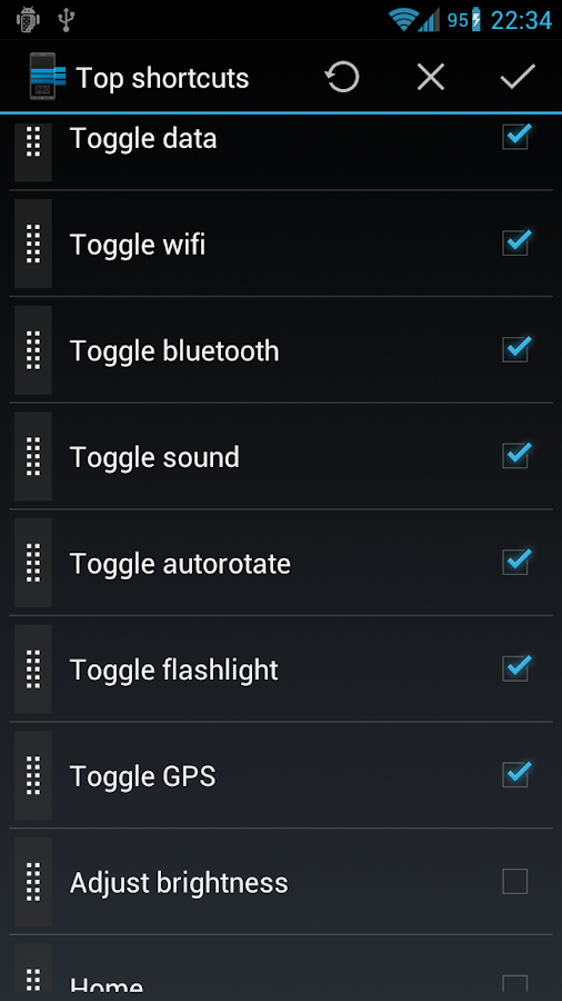 Edge Pro: Quick Actions - screenshot