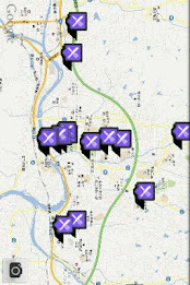 ar Tsuyama gourmet map poster 2