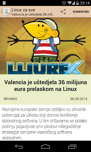 【免費新聞App】Linux za sve-APP點子