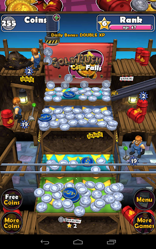 Goldrush Coin Falls