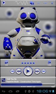 How to install poweramp skin blue 3d 3.02 apk for laptop