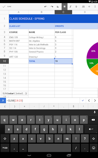 Google Sheets