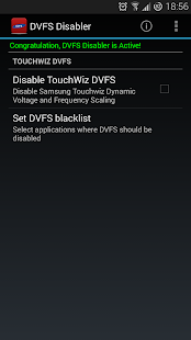 Samsung DVFS Disabler