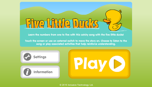 Android application Five Little Ducks screenshort
