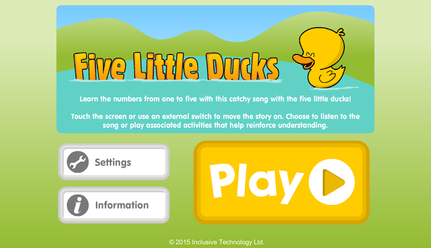 Five Little Ducks Screen 1