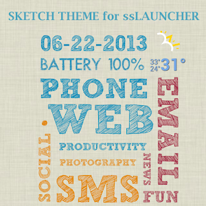 Sketch Theme for ssLauncher OR.apk 1.1