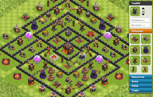 COC Level 10 Town Strategy