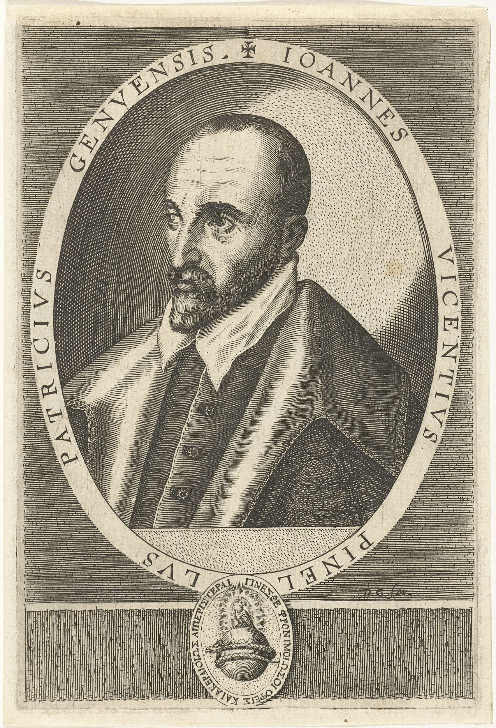 Portret van Gian Vincenzo Pinelli