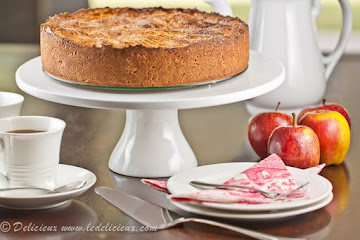 Apple Breton Cake