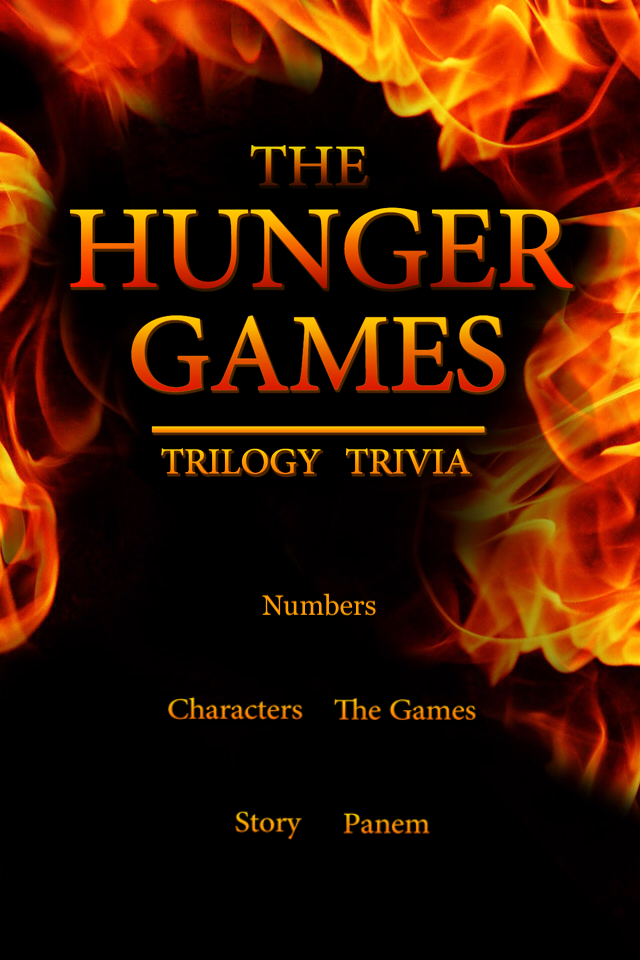 Hunger Games Trivia Edition HD Screen 1