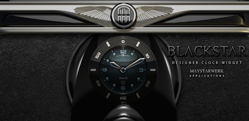 Изображения Clock Widget Black Star на ПК с Windows