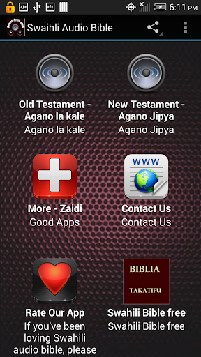 Swahili Audio Bible Kiswahili