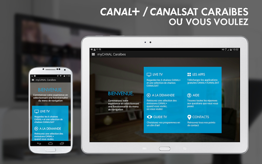 myCANAL Caraïbes par CANAL+