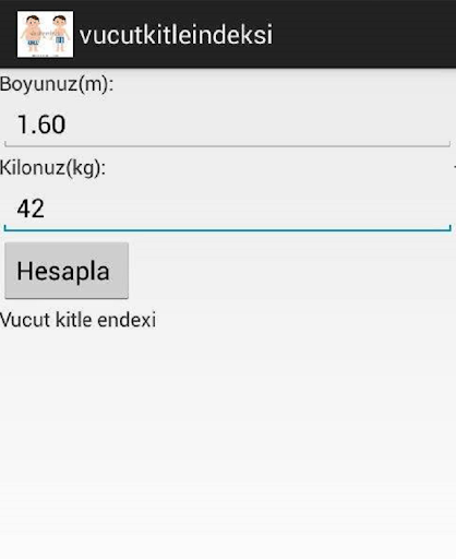 【免費健康App】Vücut Kitle İndeksi-APP點子