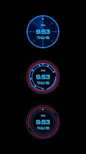 Futuristic Watch Face Screenshots 1